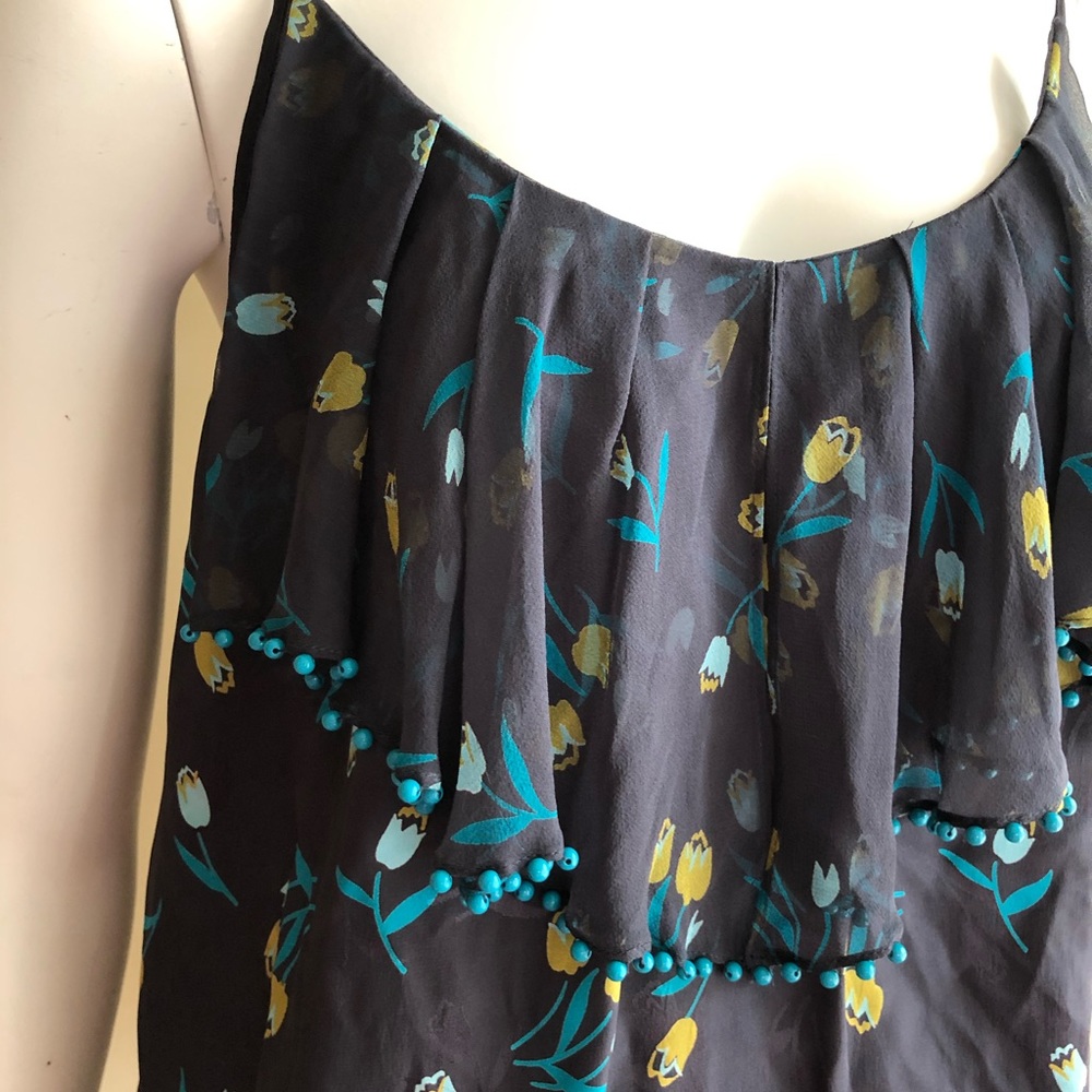 Rebecca Taylor floral silk camisole ( Tulips 🌷)
